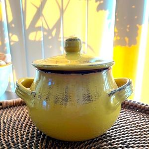 TERRE D'UMBRIA DE SILVA Pot - Bowl Handmade - Made in Italy Terracotta with Lid